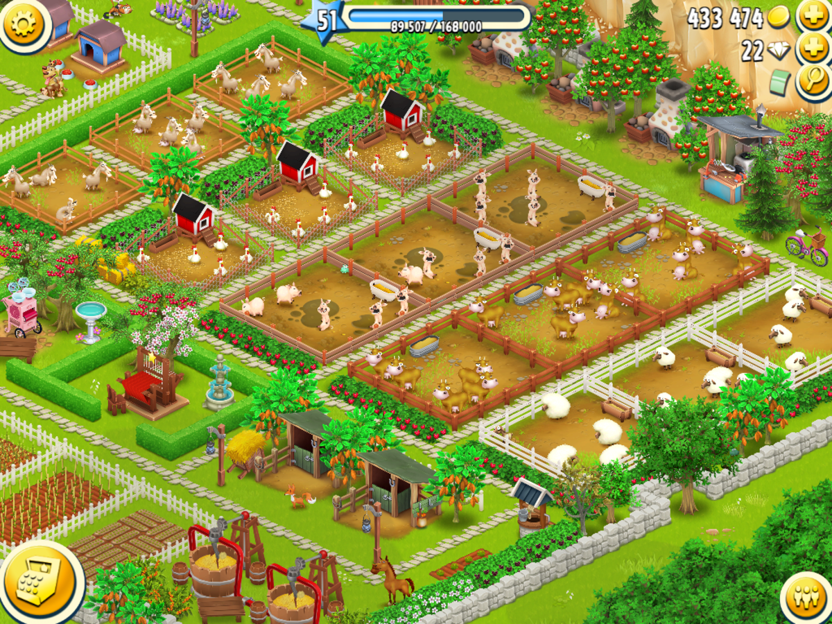 Hay day layout