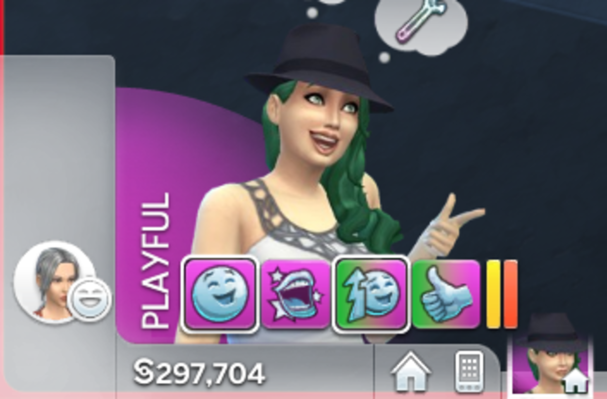 The Playful emotion in The Sims 4.