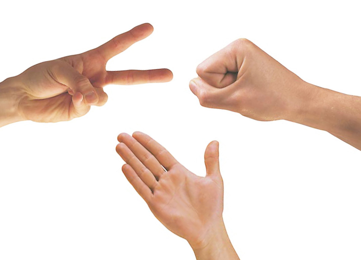 Hand gestures can communicate or convey 