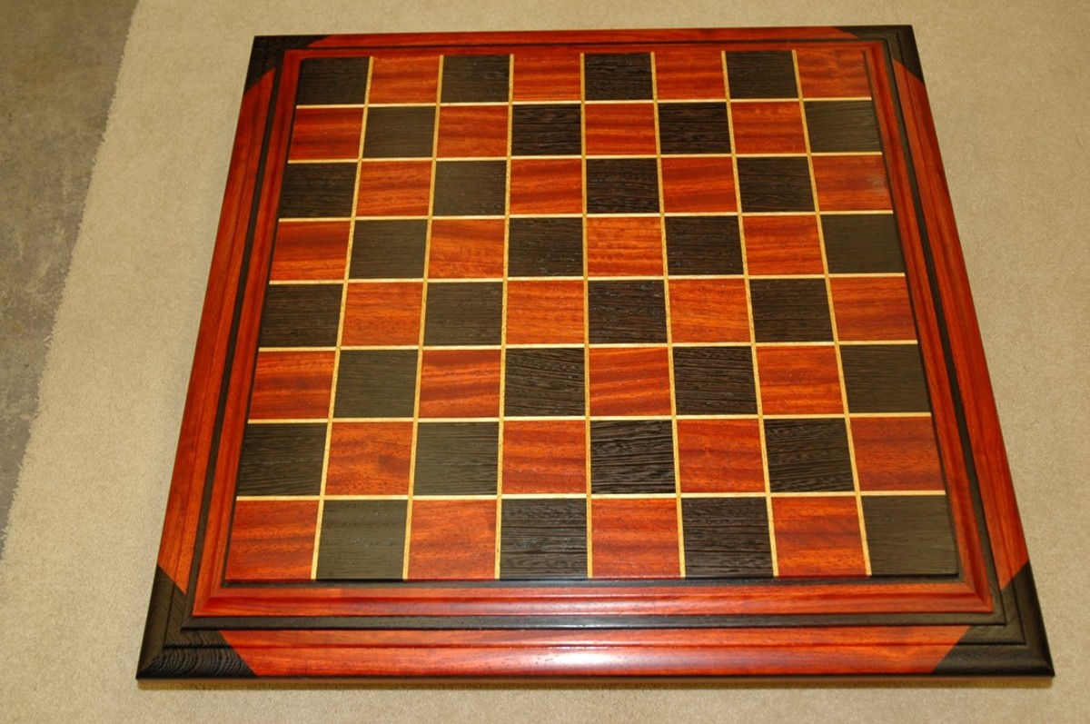 Enhance Your Chess Pieces with an Heirloom Custom Wood Chess Board