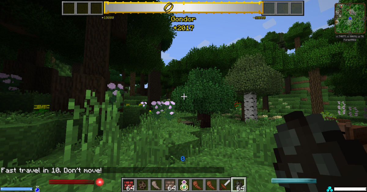 minecraft lotr mod and more player models