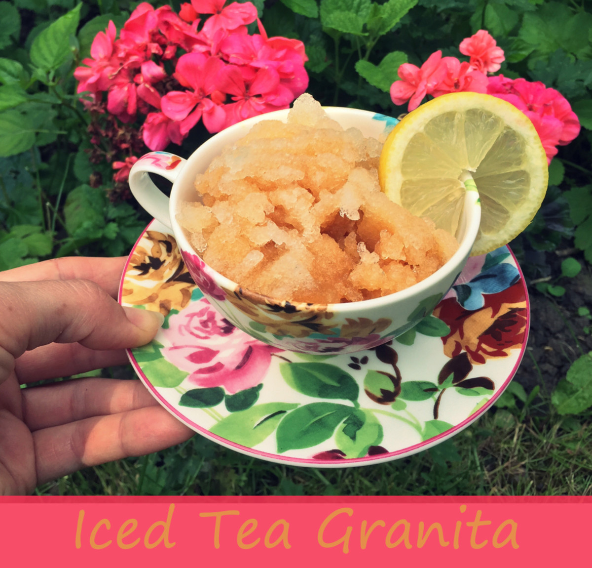 Iced Tea Granita