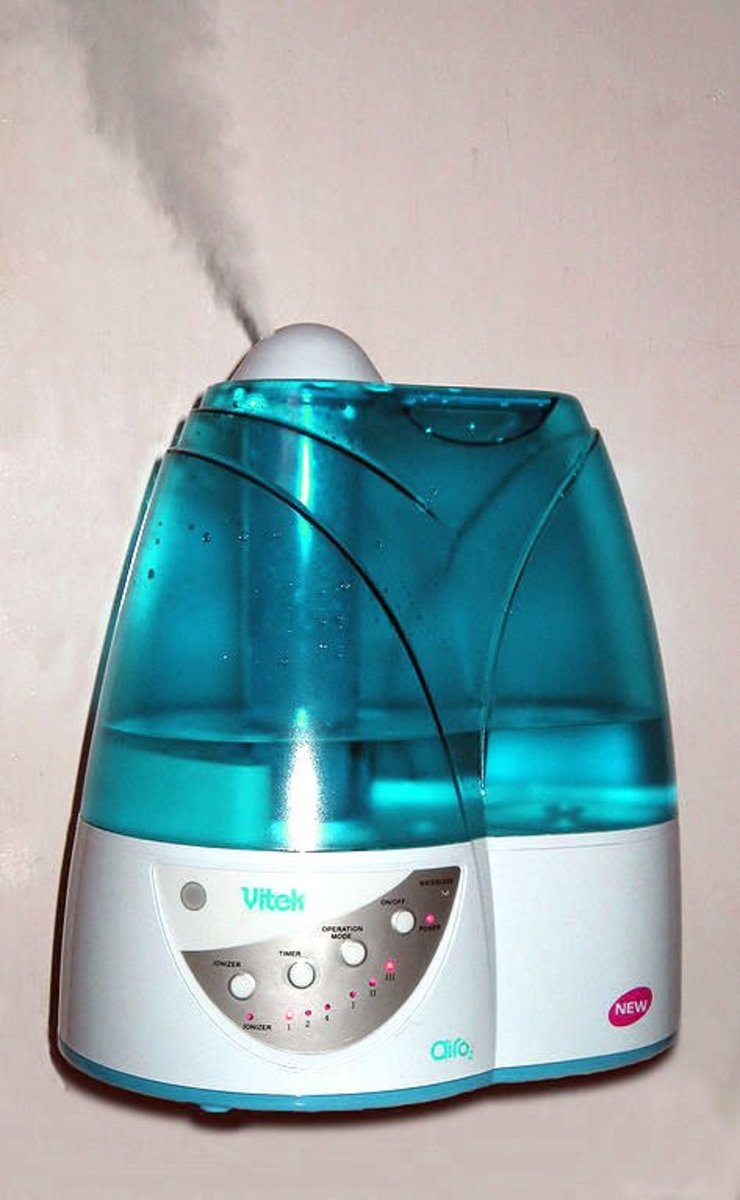 A humidifier can help reduce dryness.