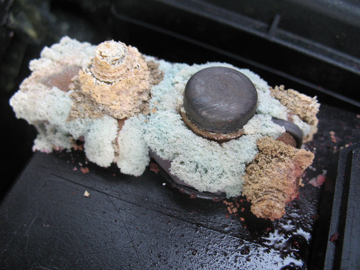 Corrosion not only prevents proper electrical flow but will destroy your battery terminals.