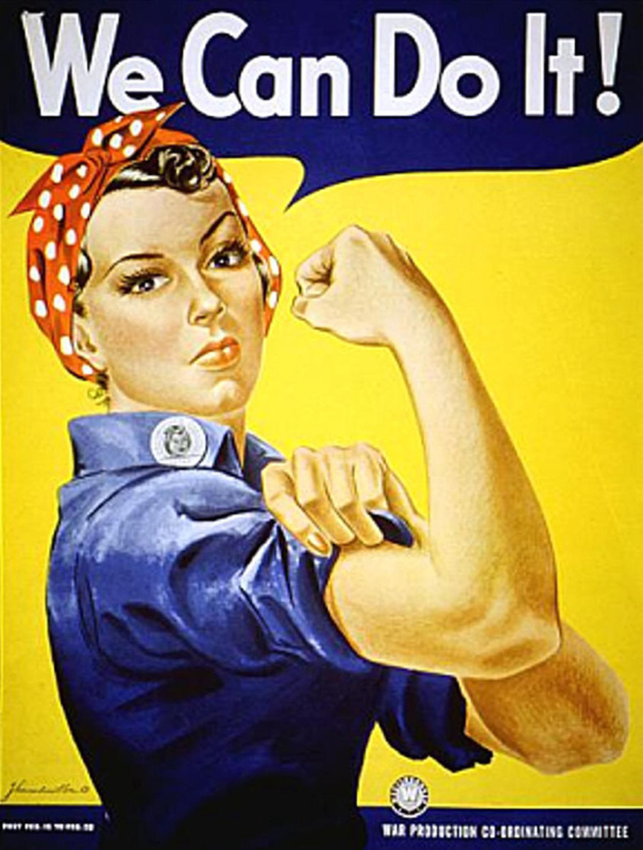 Propaganda in ww1. A common Women ANZAC poster