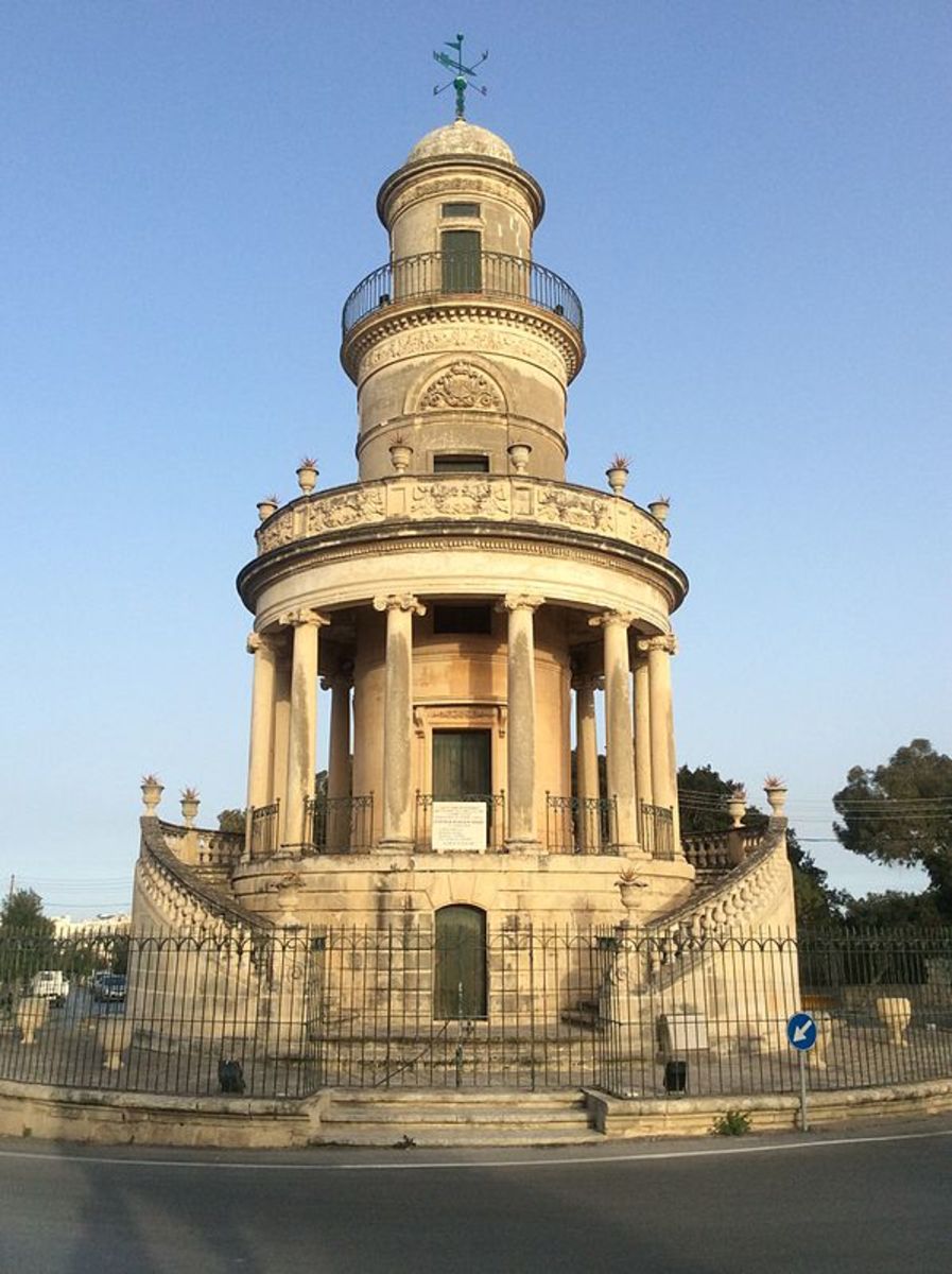 The Lija Belvedere Tower, officially Torri Belvedere, is a belvedere in Lija, Malta. It was built in the 19th century as a folly within a private garden, and it is now located on a roundabout.