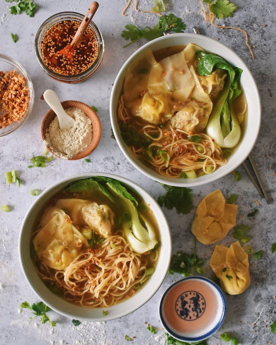 Cantonese Wonton Noodle Soup