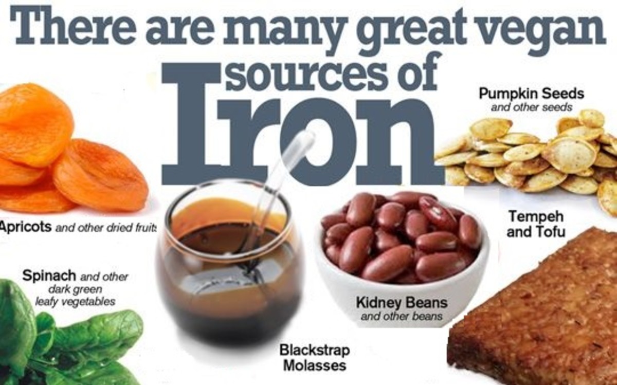 Iron Rich Foods to help Fight Anemia, Vegetarian Style!