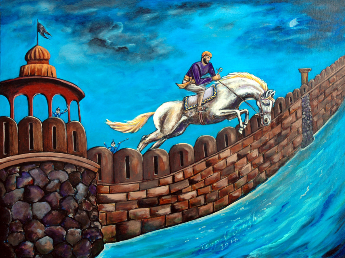 a-golden-legend-from-sikh-history-tale-of-bidhi-chand-and-horses-for-the-guru-hargobind