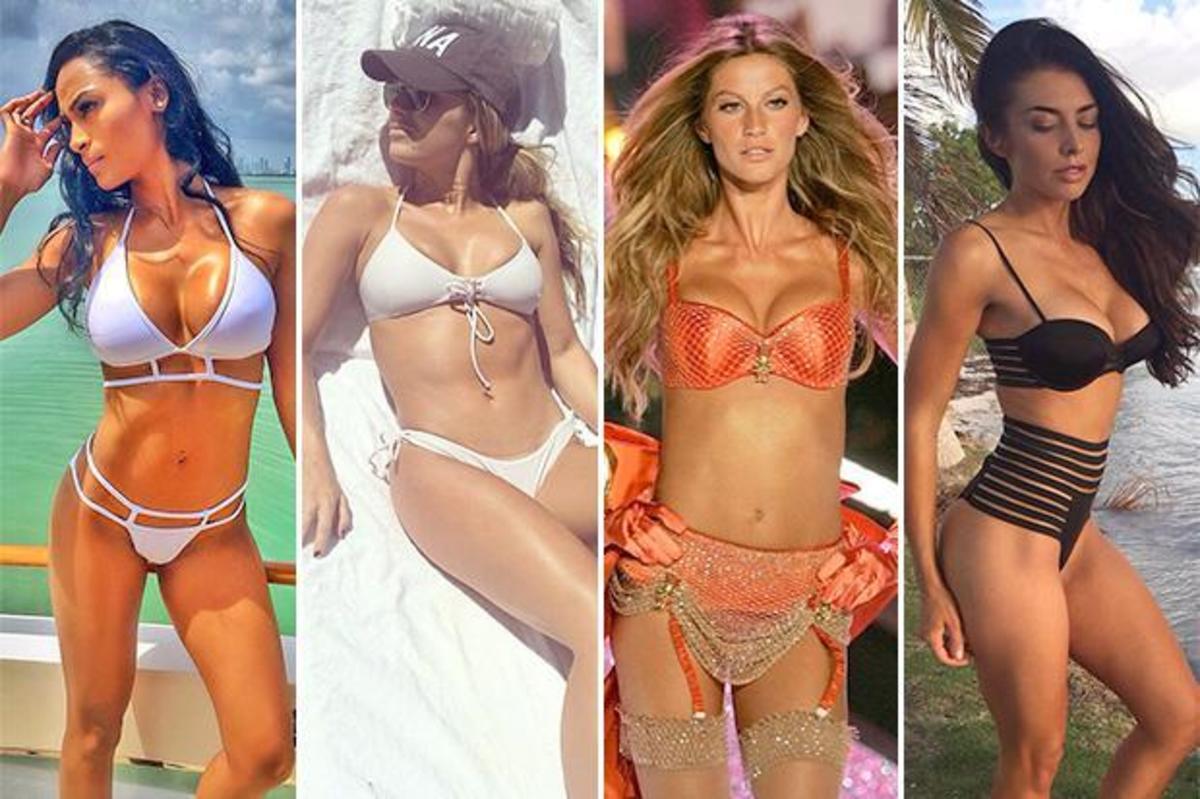 Image Gallery) Top 10 Hottest WAGs In World Football: Bikini Babes