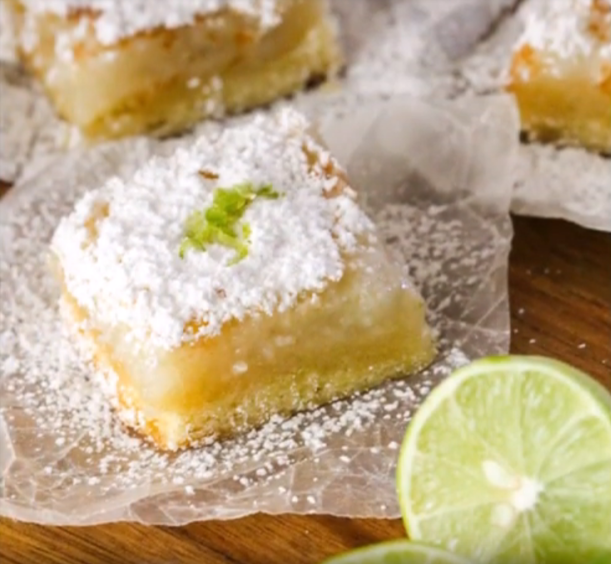 Key Lime Bar Recipe