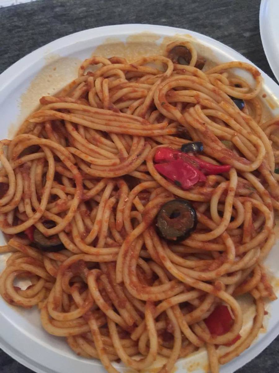 Tunisian Style Spaghetti