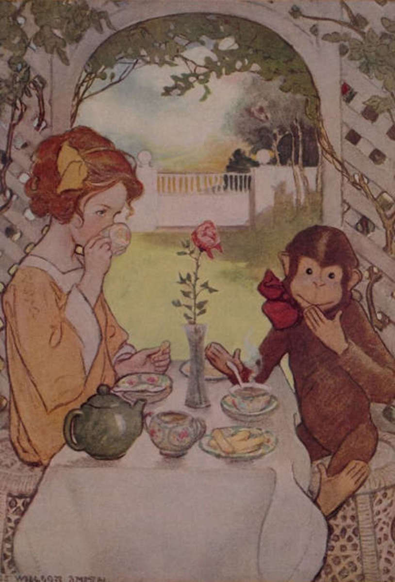 Beauty and the Beast by Jessie Willcox Smith