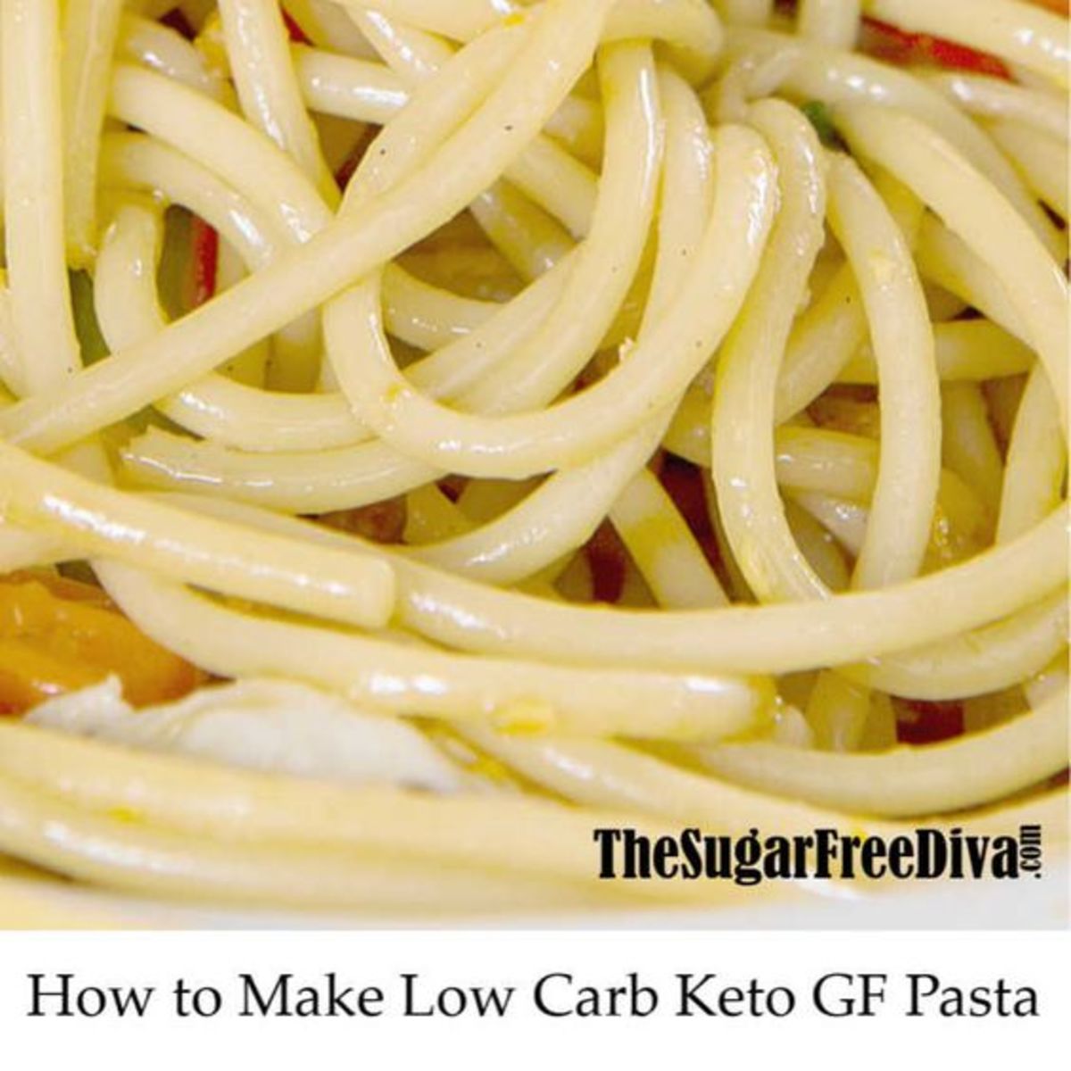 Low Carb Keto Pasta by sugarfreediva.com