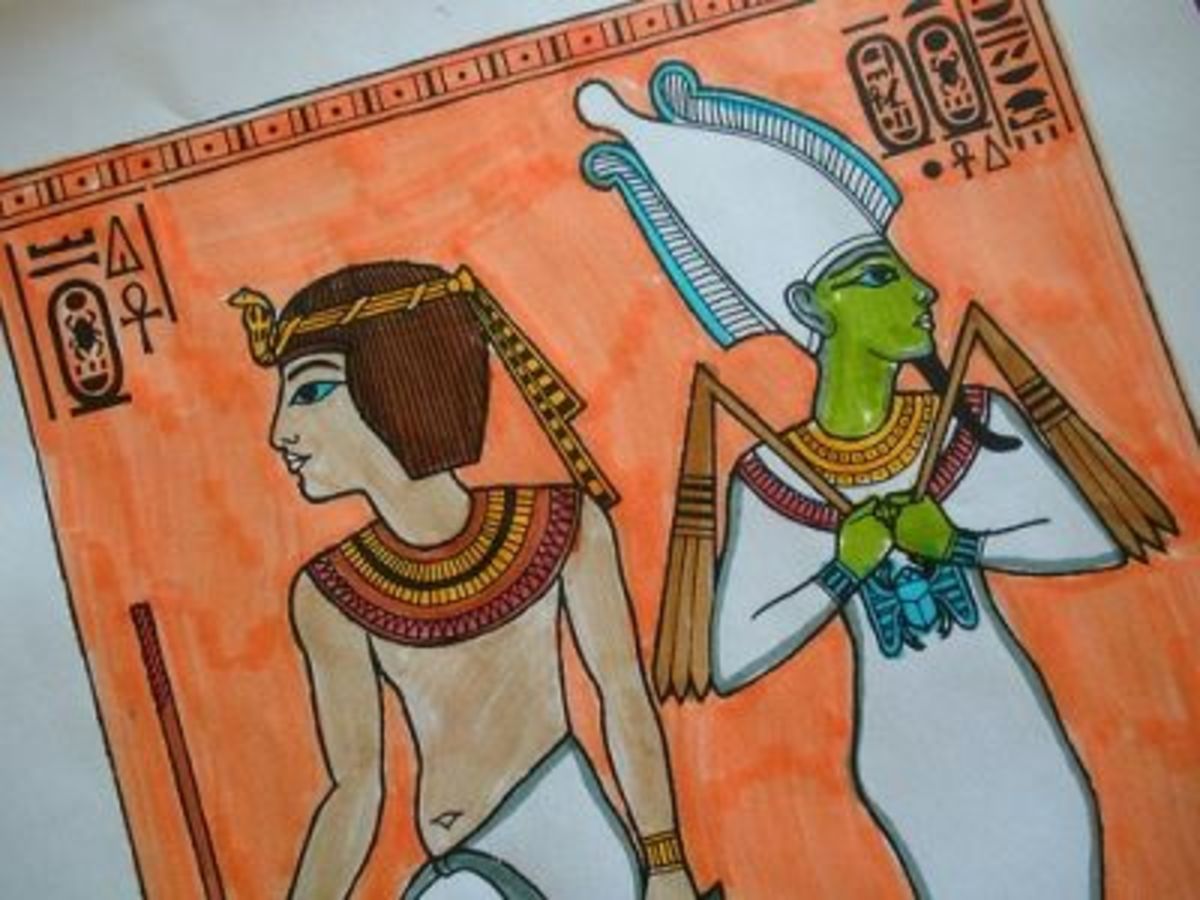 Рисуем Египет с детьми