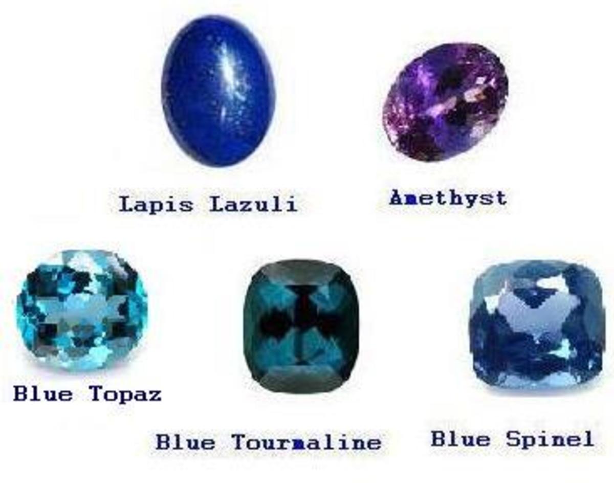 Substitute Gemstones for Neelam : Lapis lazuli, Amethyst, Blue Topaz, Blue Tourmaline and Blue Spinel