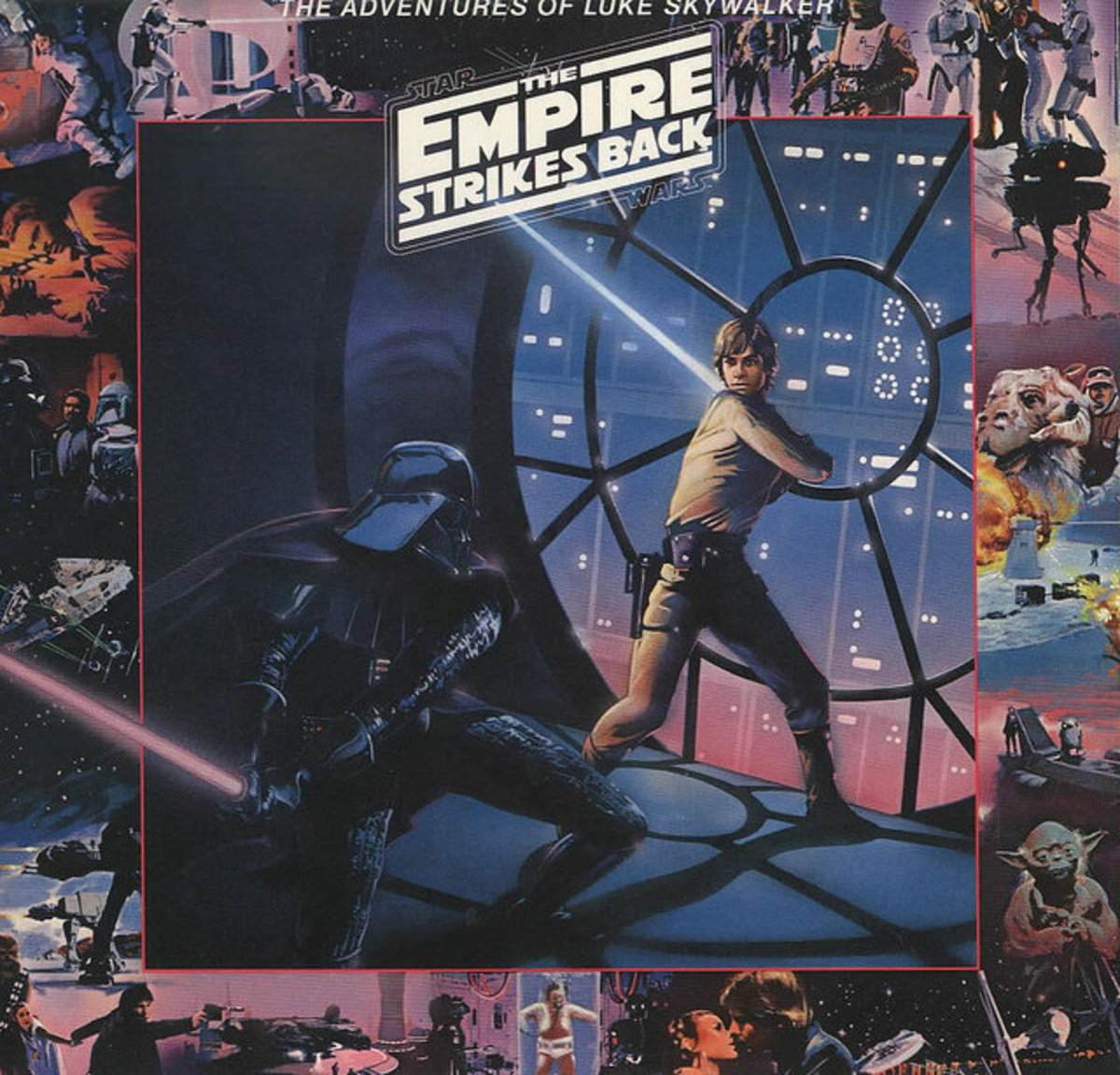 Star Wars "Empire Strikes Back" The Adventures of Luke Skywalker RSO Records RS-1-3081 12" LP Vinyl Record, US Pressing (1980) 