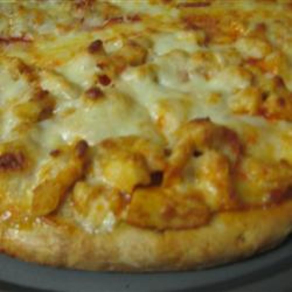 Make a Chicken Wing Pizza