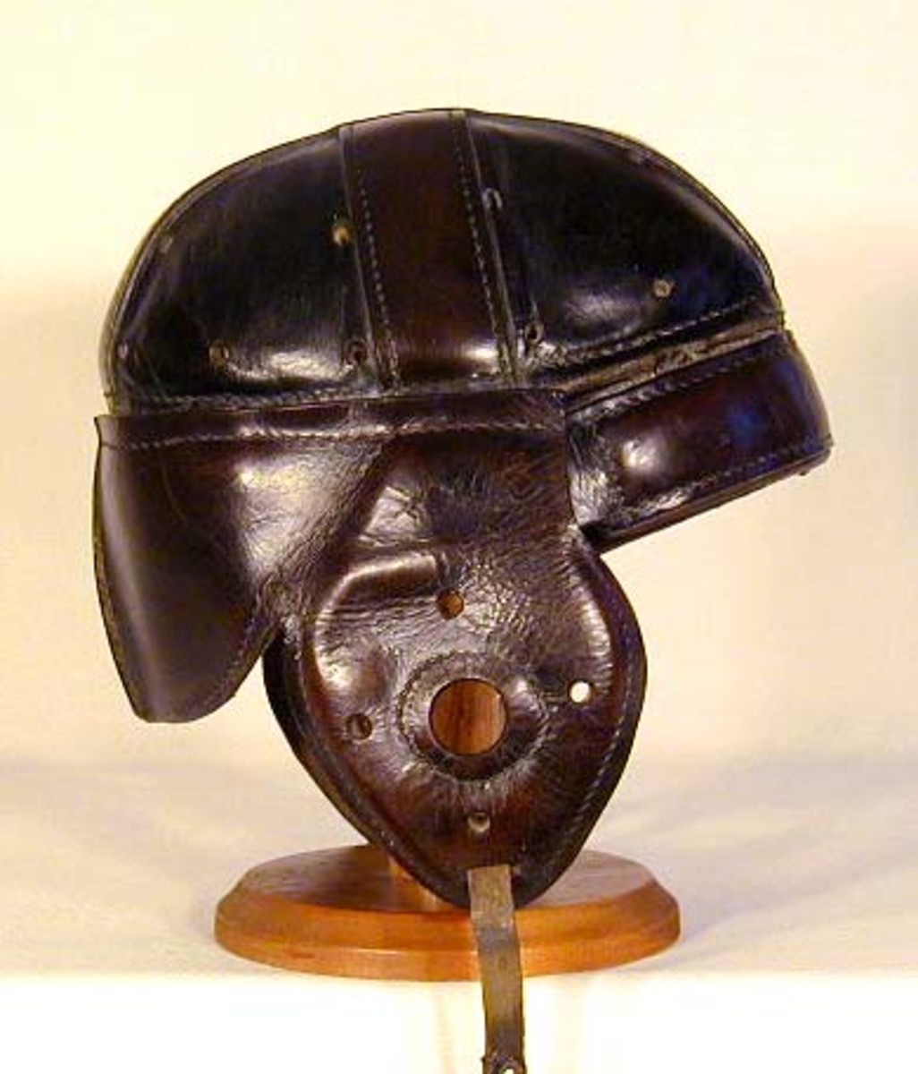 Leatherhead to Radio-head: The Evolution of the Football Helmet