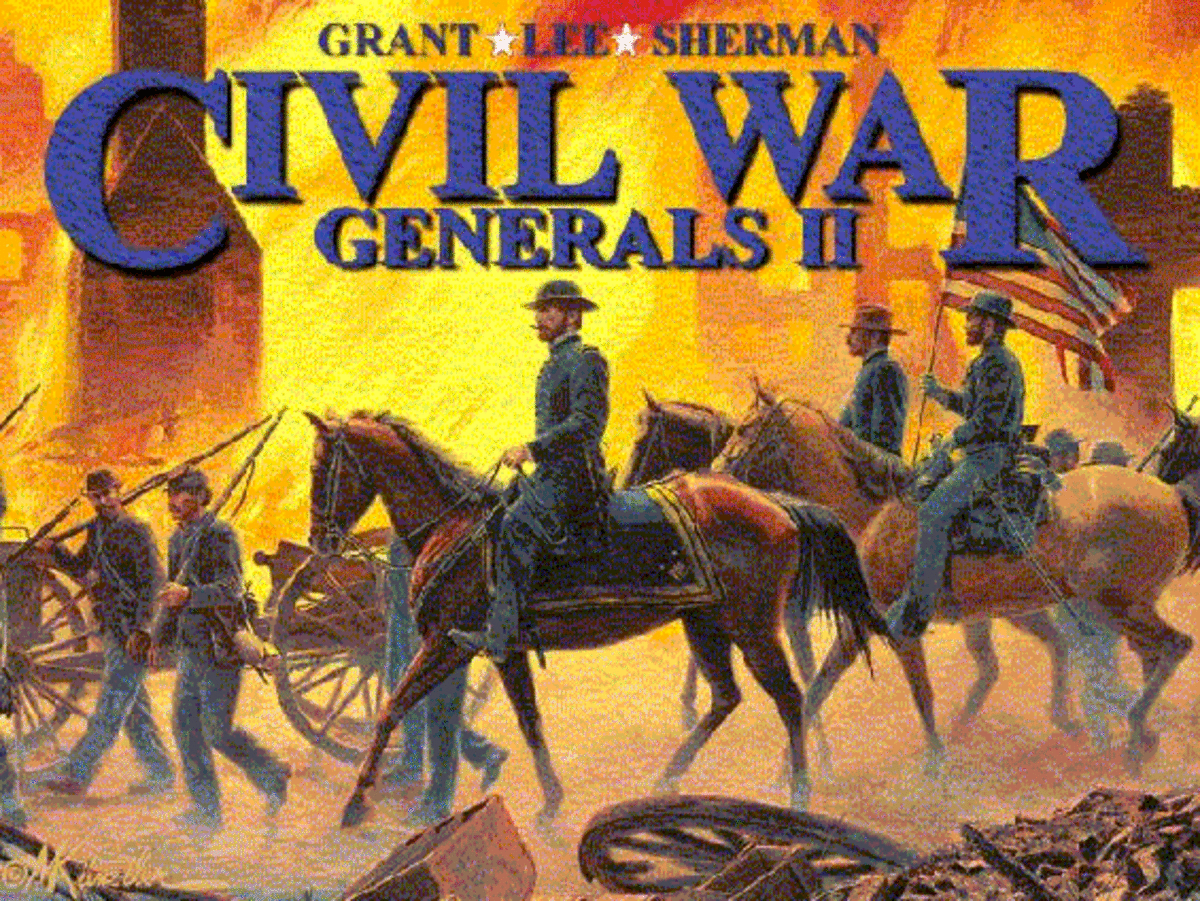 Civil War Generals 2 Title Screen