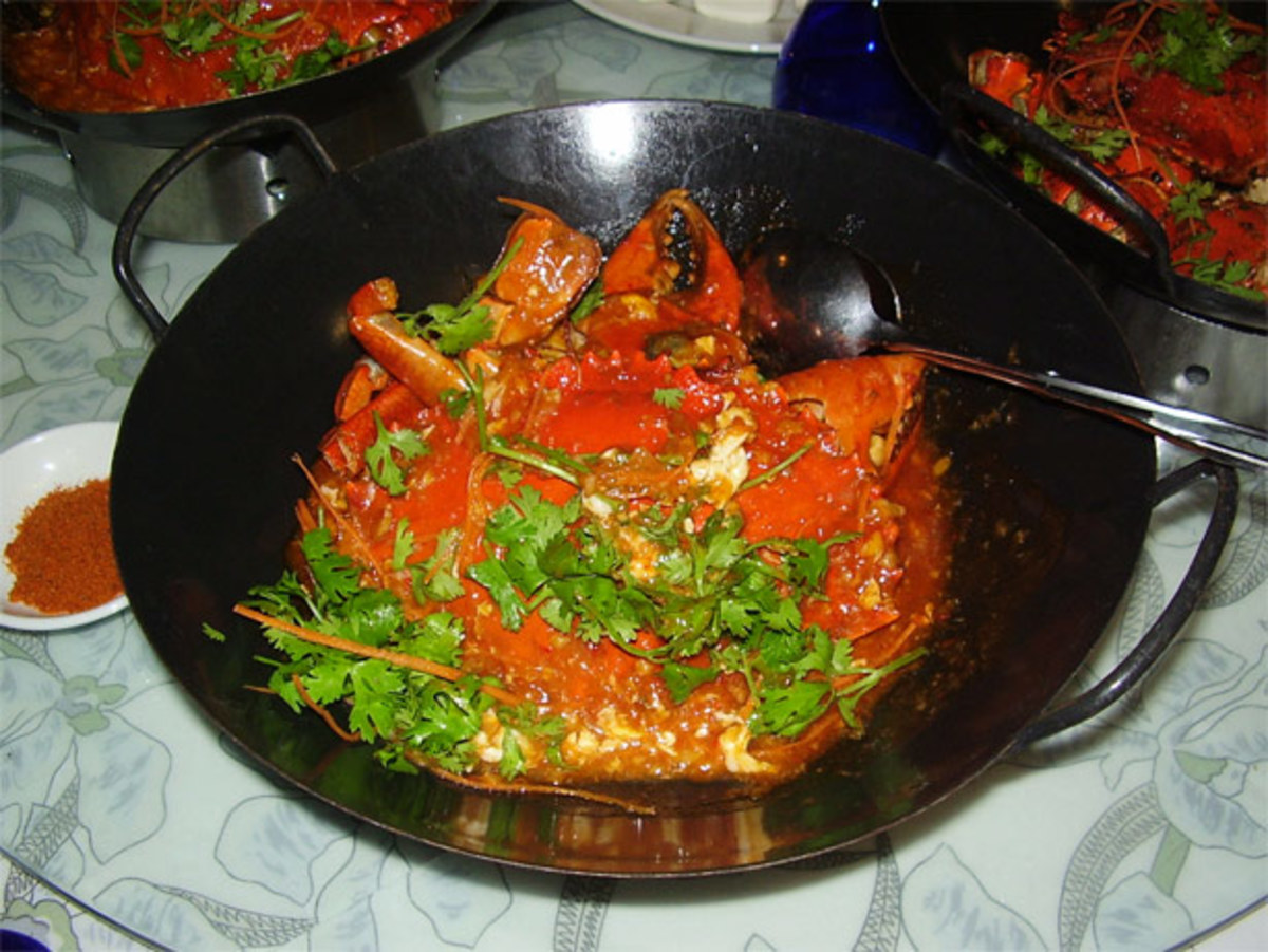 Chilli crab recipe