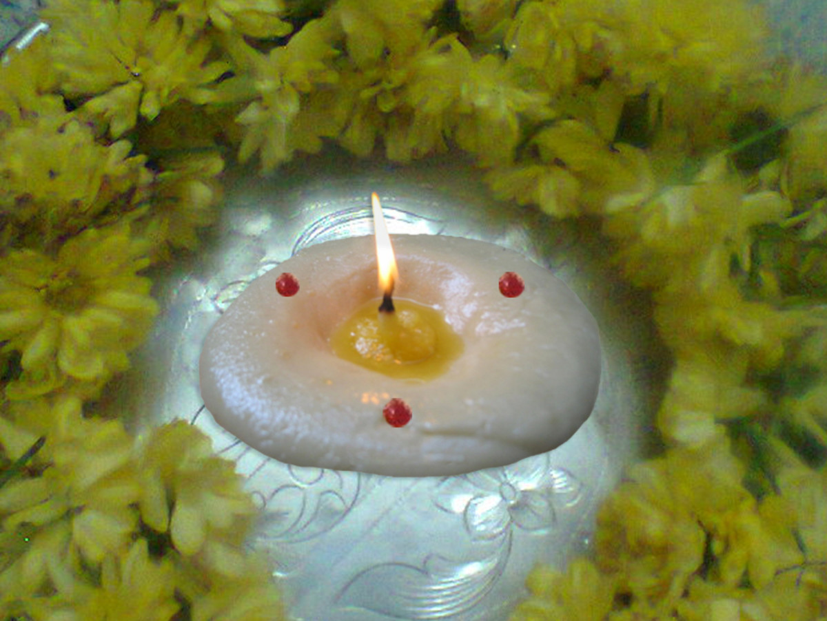 How to Light a Lamp/Deepam with Water and Oil HubPages