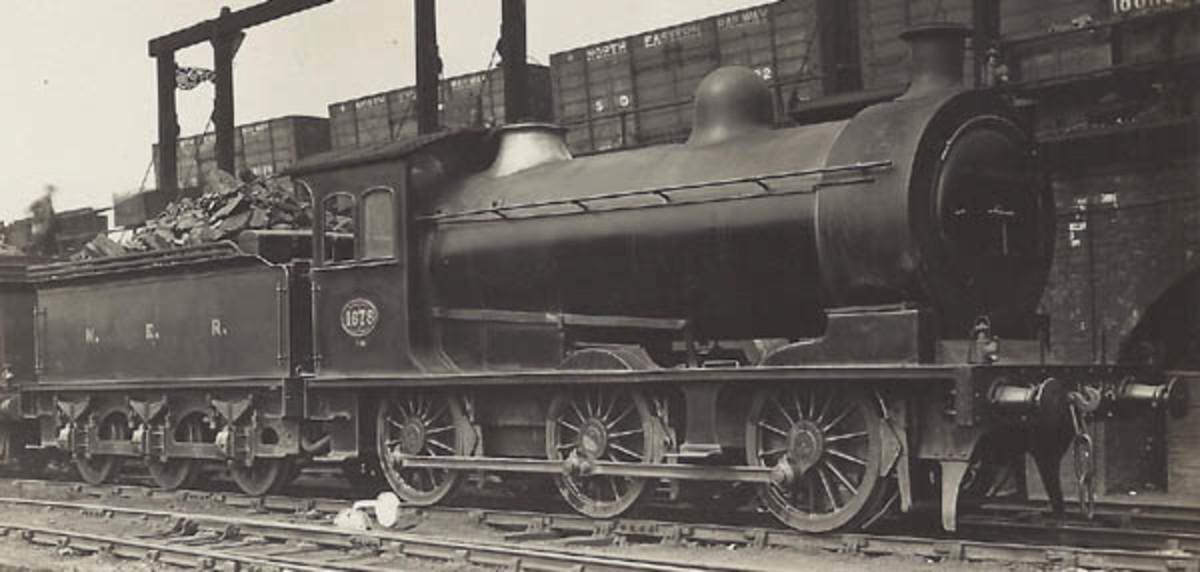 Class P2 1678 at the coaling stage days in NER days