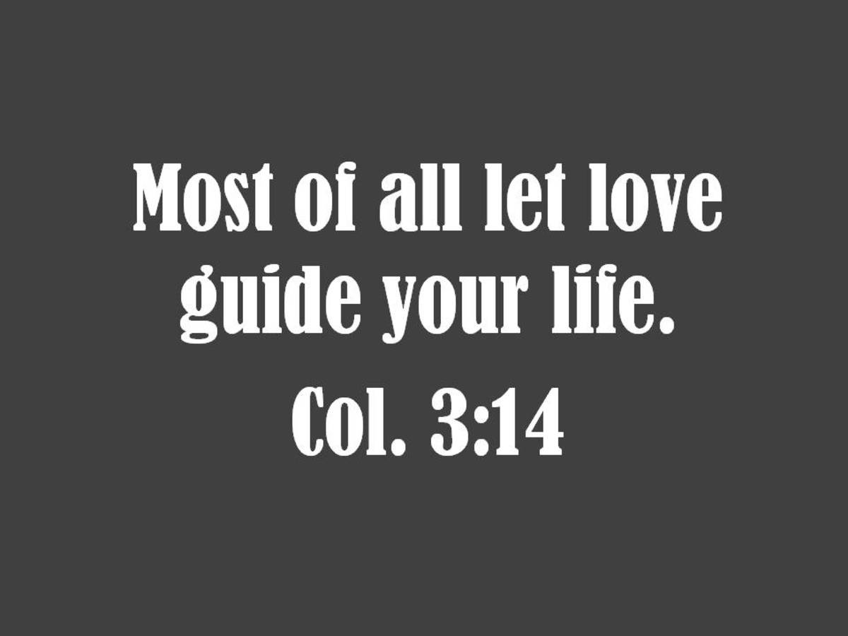 Bible verse about love