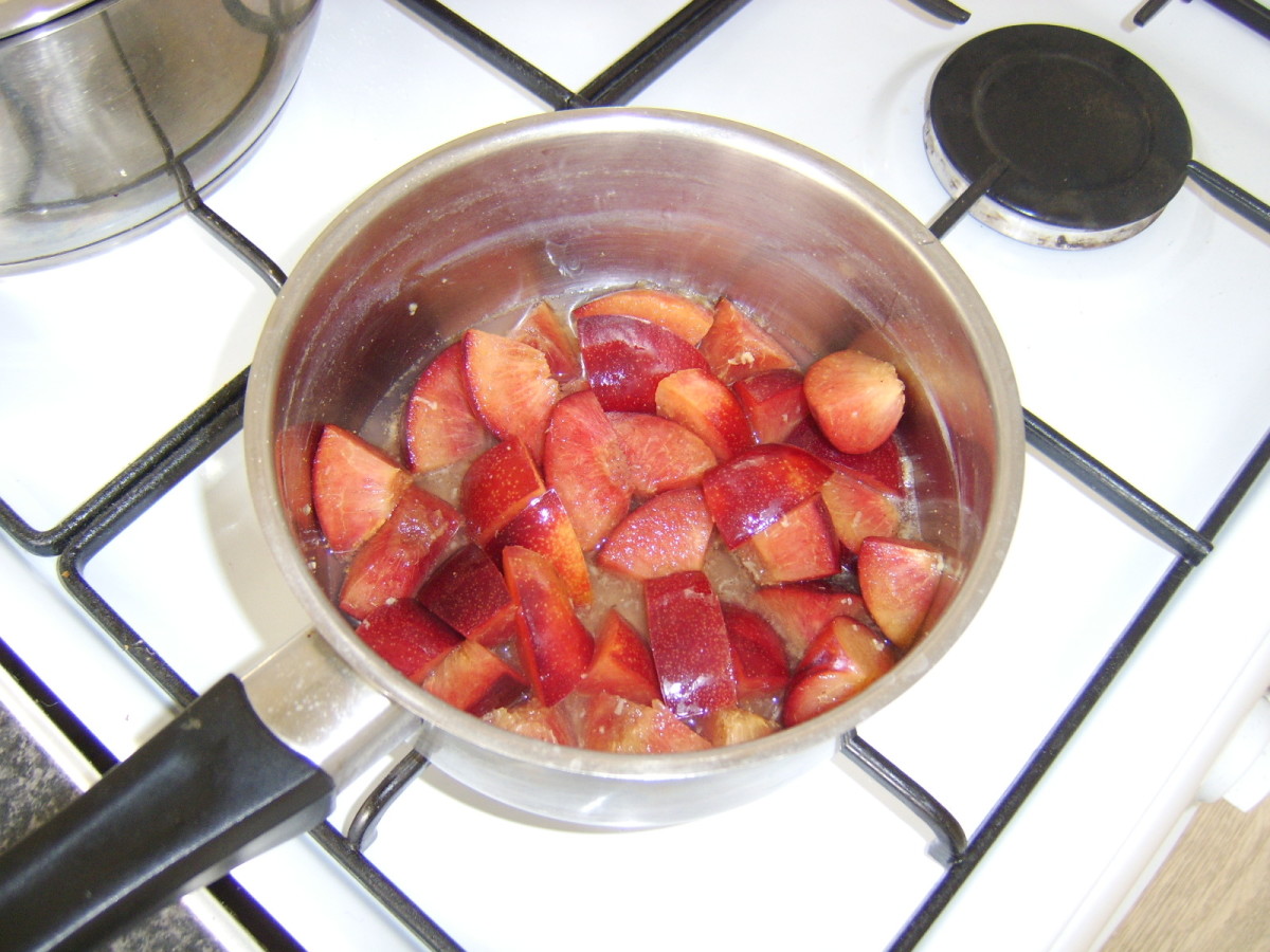 Cooking the Plum Sauce