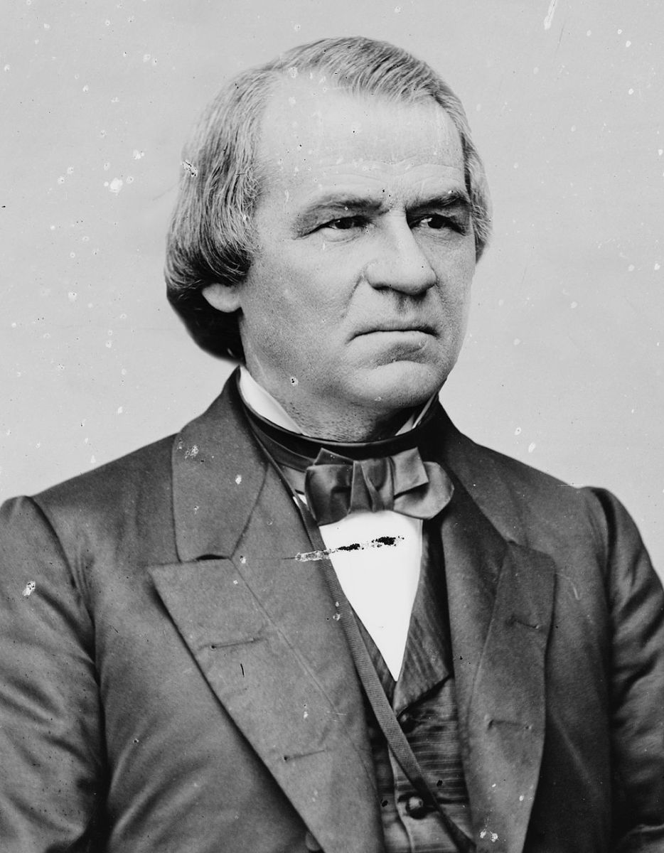 PRESIDENT ANDREW JOHNSON, POTUS #17, 1865 – 1869