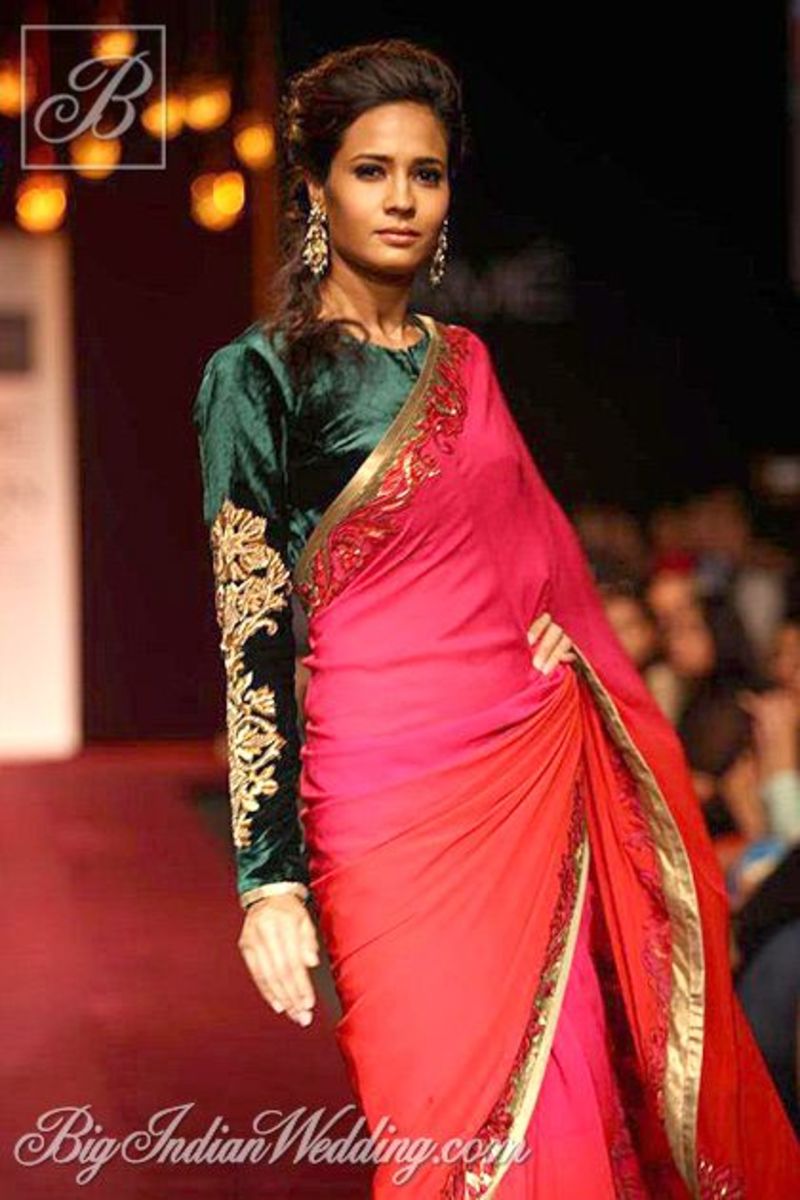 16 Awesome Saree Blouse Designs for Weddings | Saree.com By Asopalav