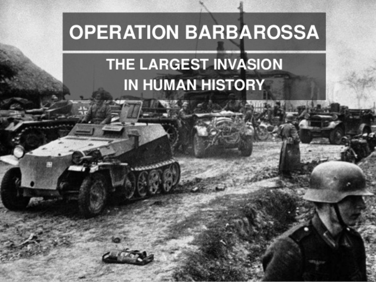 Operation Barbarossa:the Biggest Land Invasion in World History - HubPages