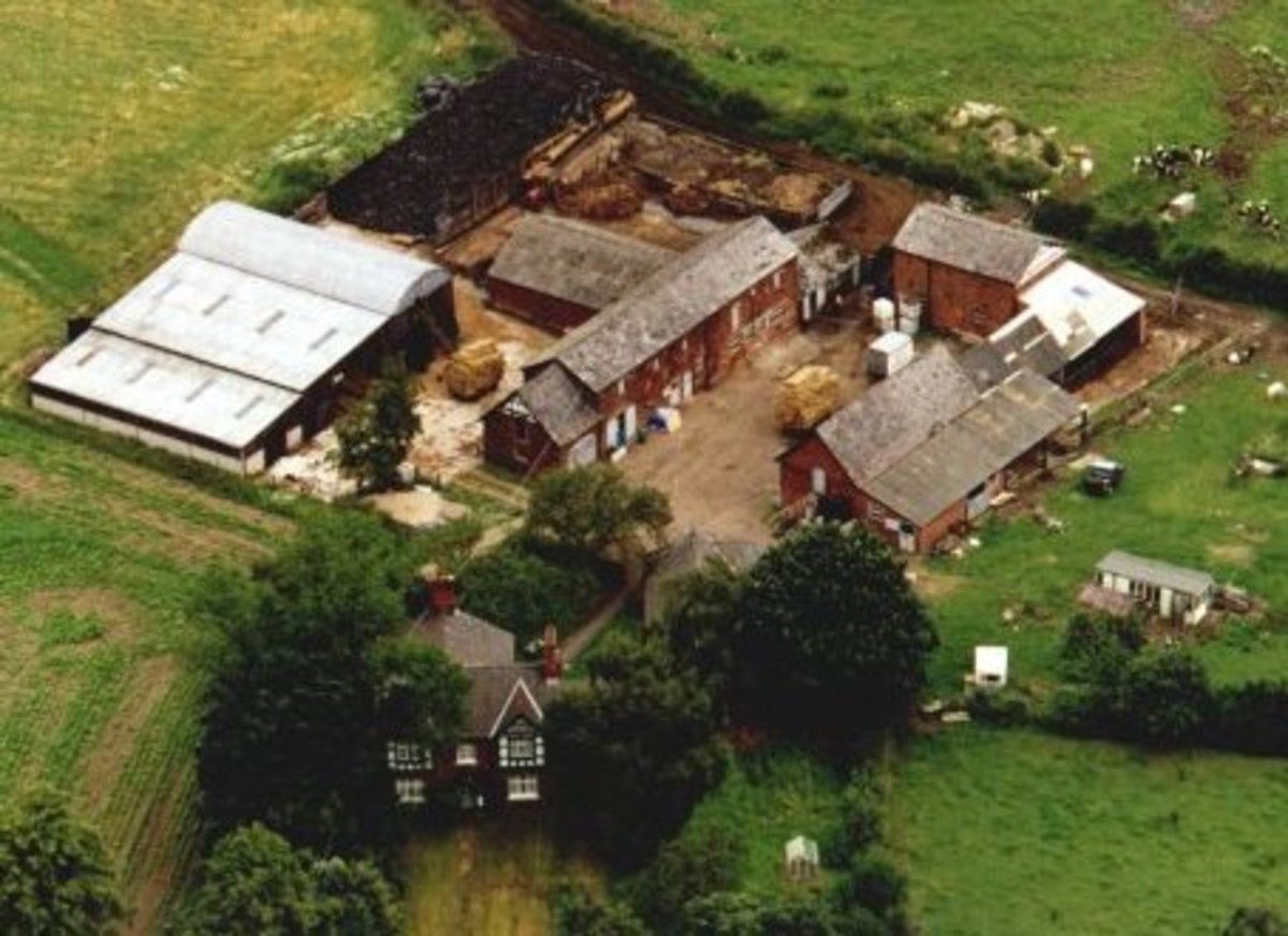 Grouping and Layout of Farm buildings in Countryside. HubPages