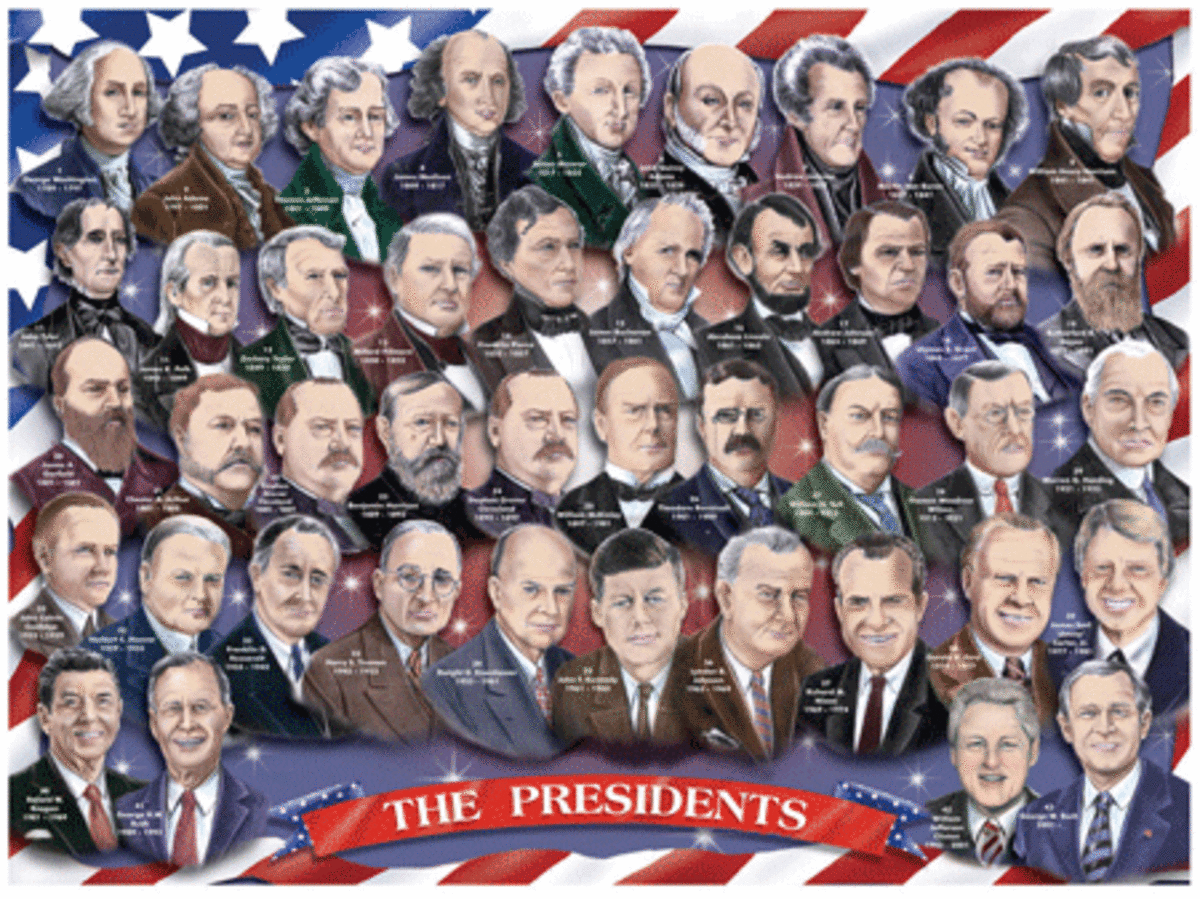 Excluding Obama, these have been the presidents of the United States, they were the number one rulers of the "free" world,or "First World". or the Metropolis" "Dominant cultures