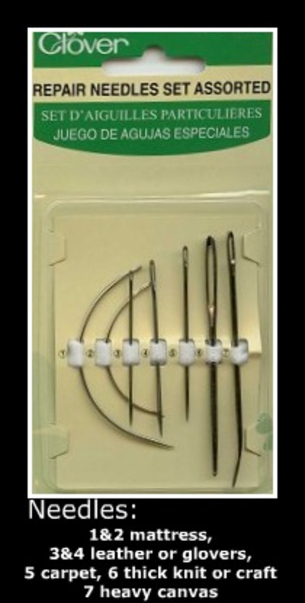 50 Pcs Large Eye Plastic Needles,2.7inch/7cm Learning Needles