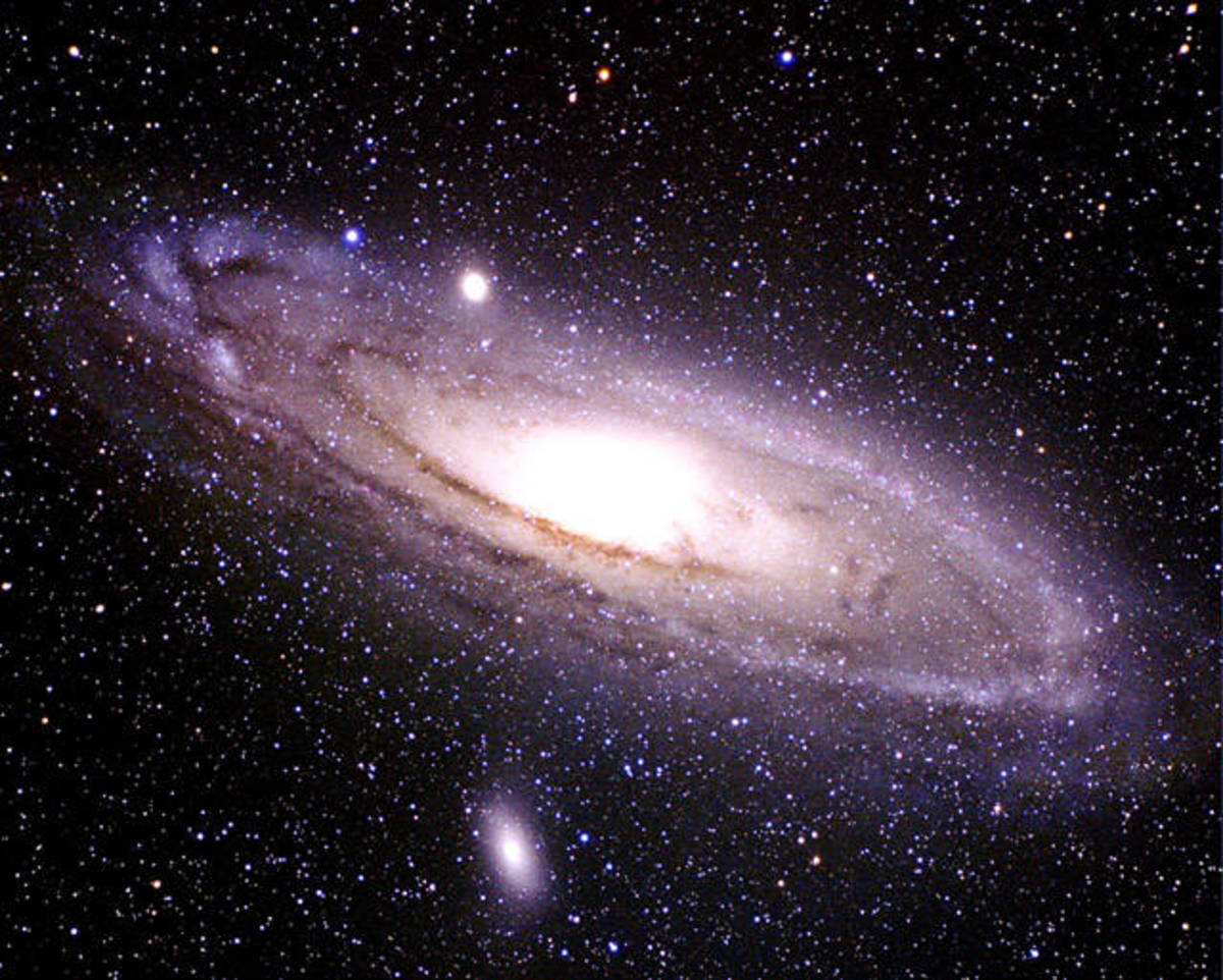 Our nearest spiral galaxy, Andromeda Galaxy (M31)