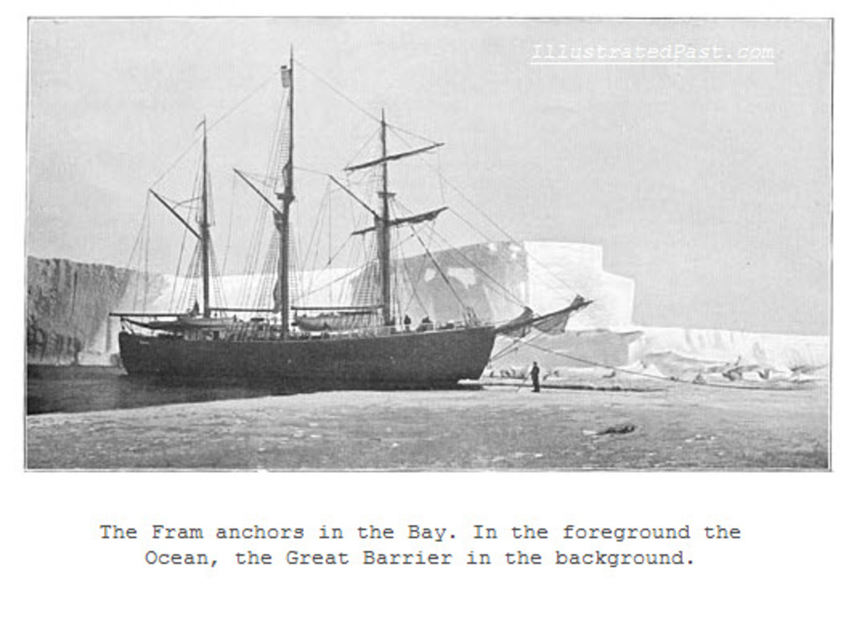 The Fram - the Ship Used by Amundsen to Bring His Team and Supplies to Antarctica