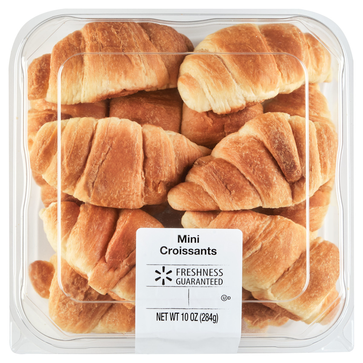 These are Walmart croissants. Not so pretty looking. They are never crispy or fresh.