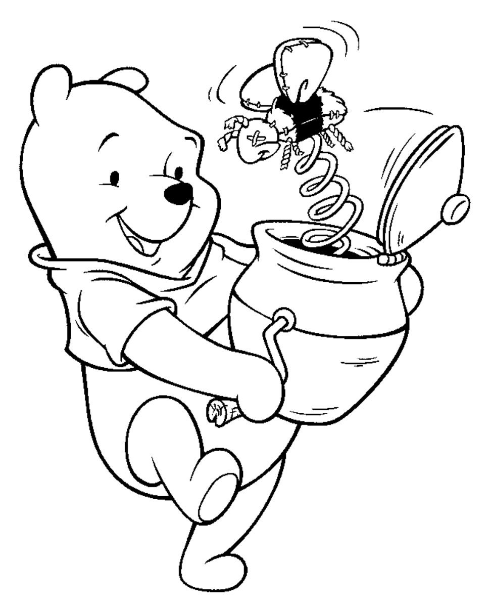 winnie the pooh coloring page from colouringdisney.blogspot.com
