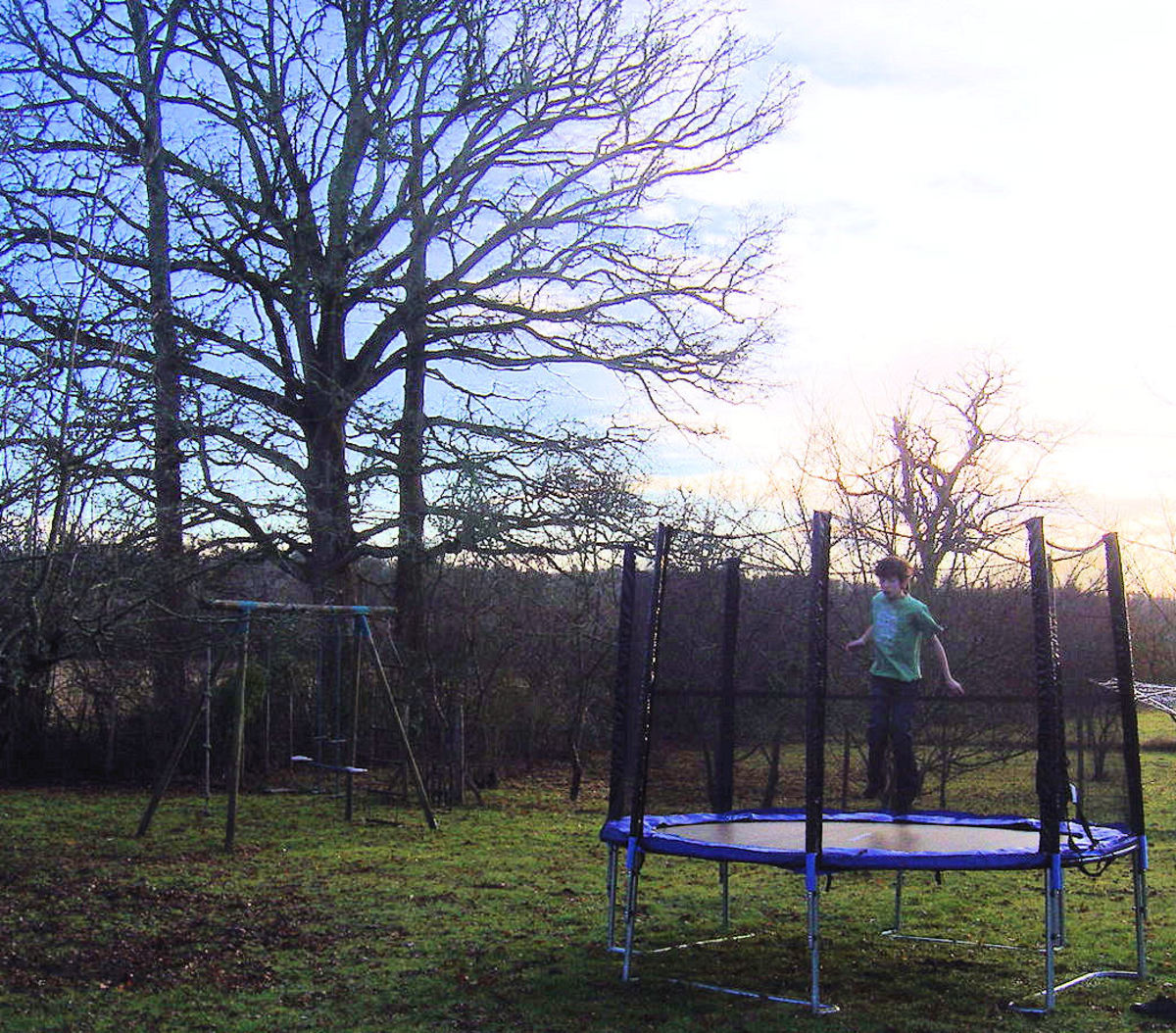 We have a new trampoline for 2011 We have a new trampoline for 2011