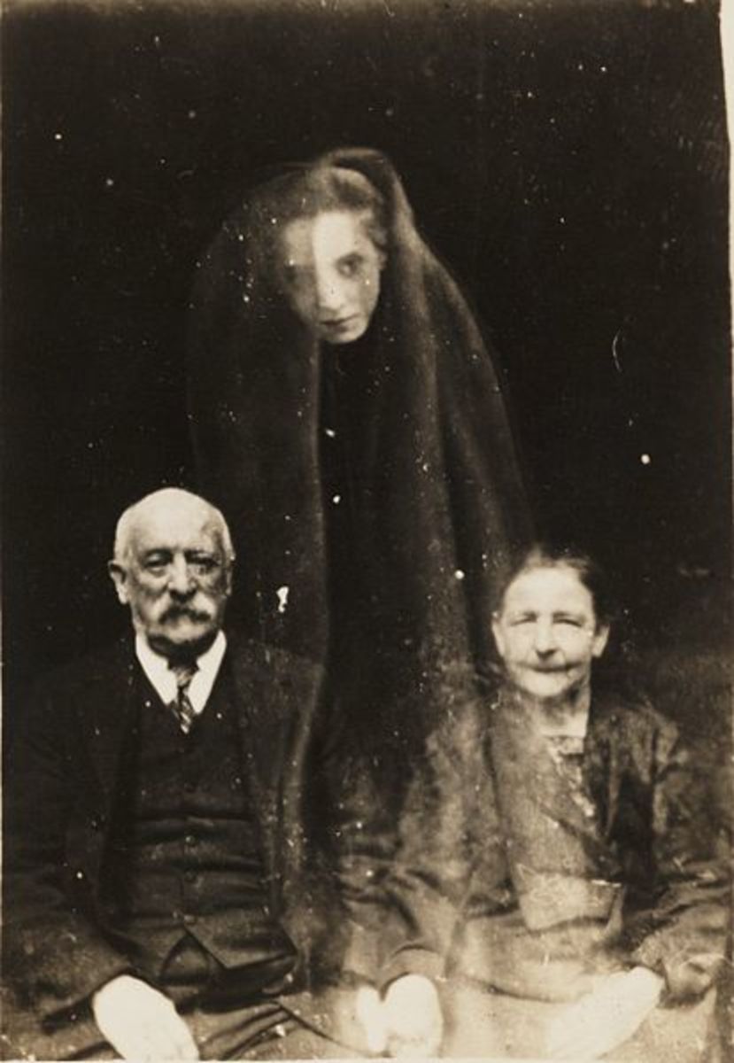 Couple With a Young Female Spirit