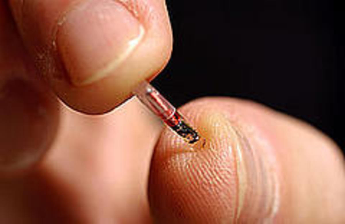 GPS Chip Device Implanted in Humans (Evil)