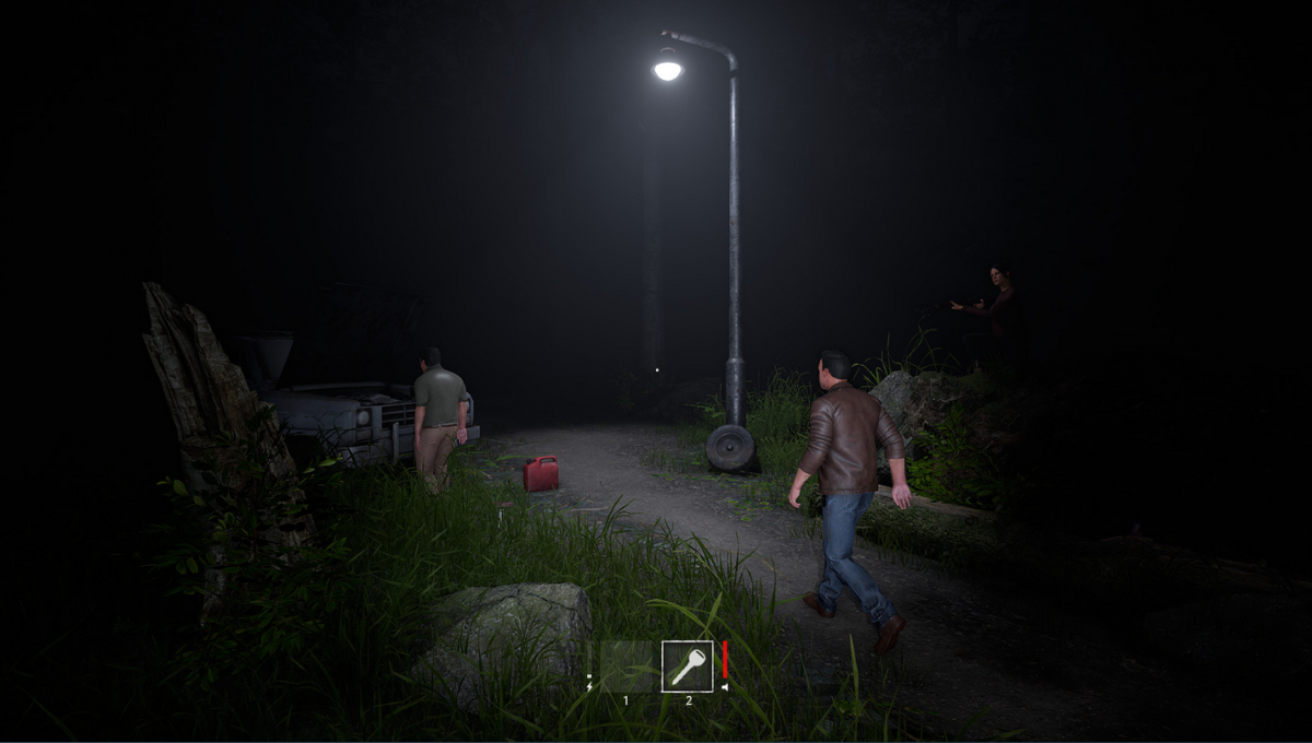 You can play as either a Survivor or as Rake in In Silence