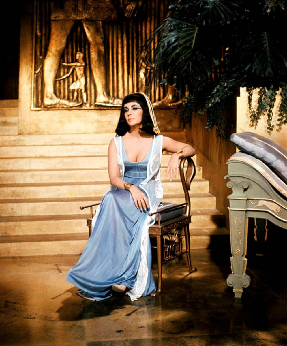 Liz as Cleopatra