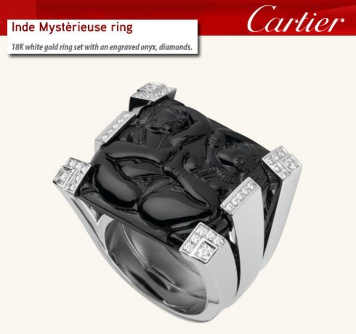 CARTIER INDIA RING