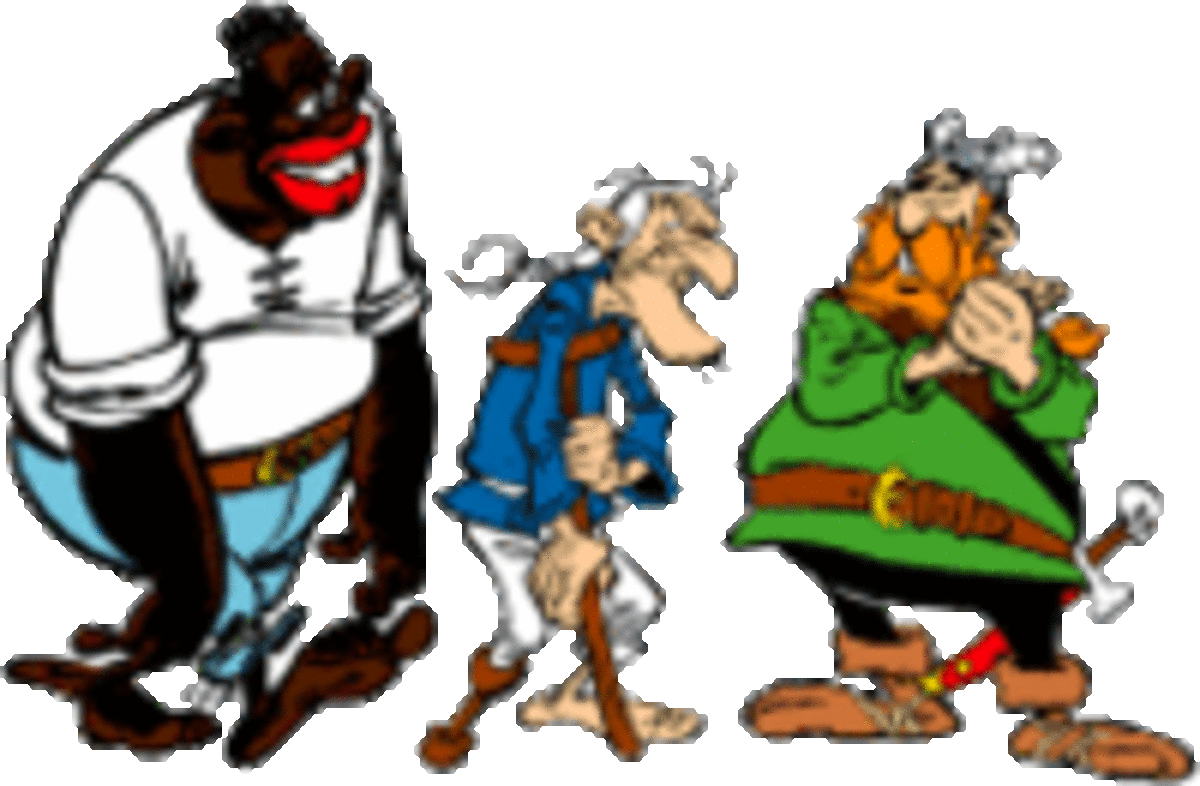 The Pirates : Baba, Pegleg and  Captain Redbeard