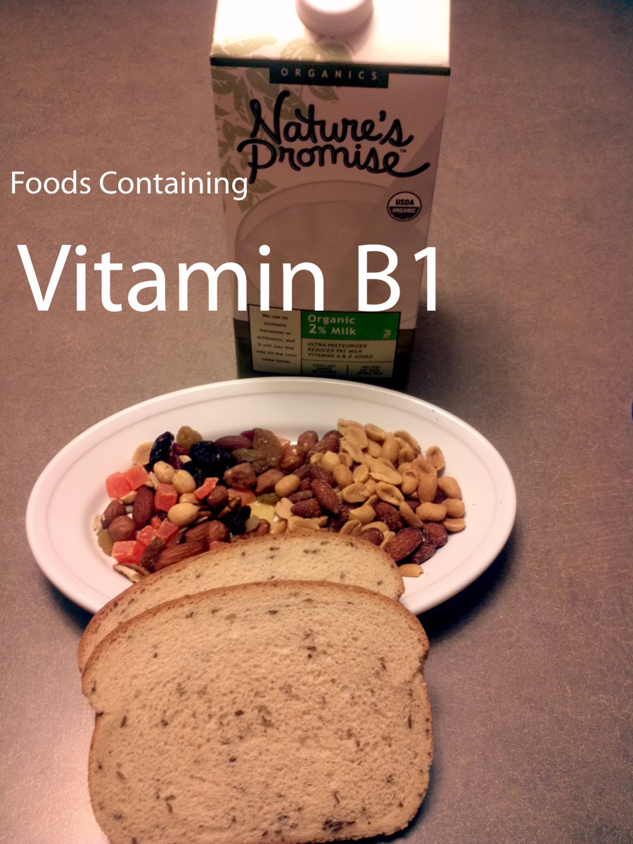 Some common foods with Vitamin B1