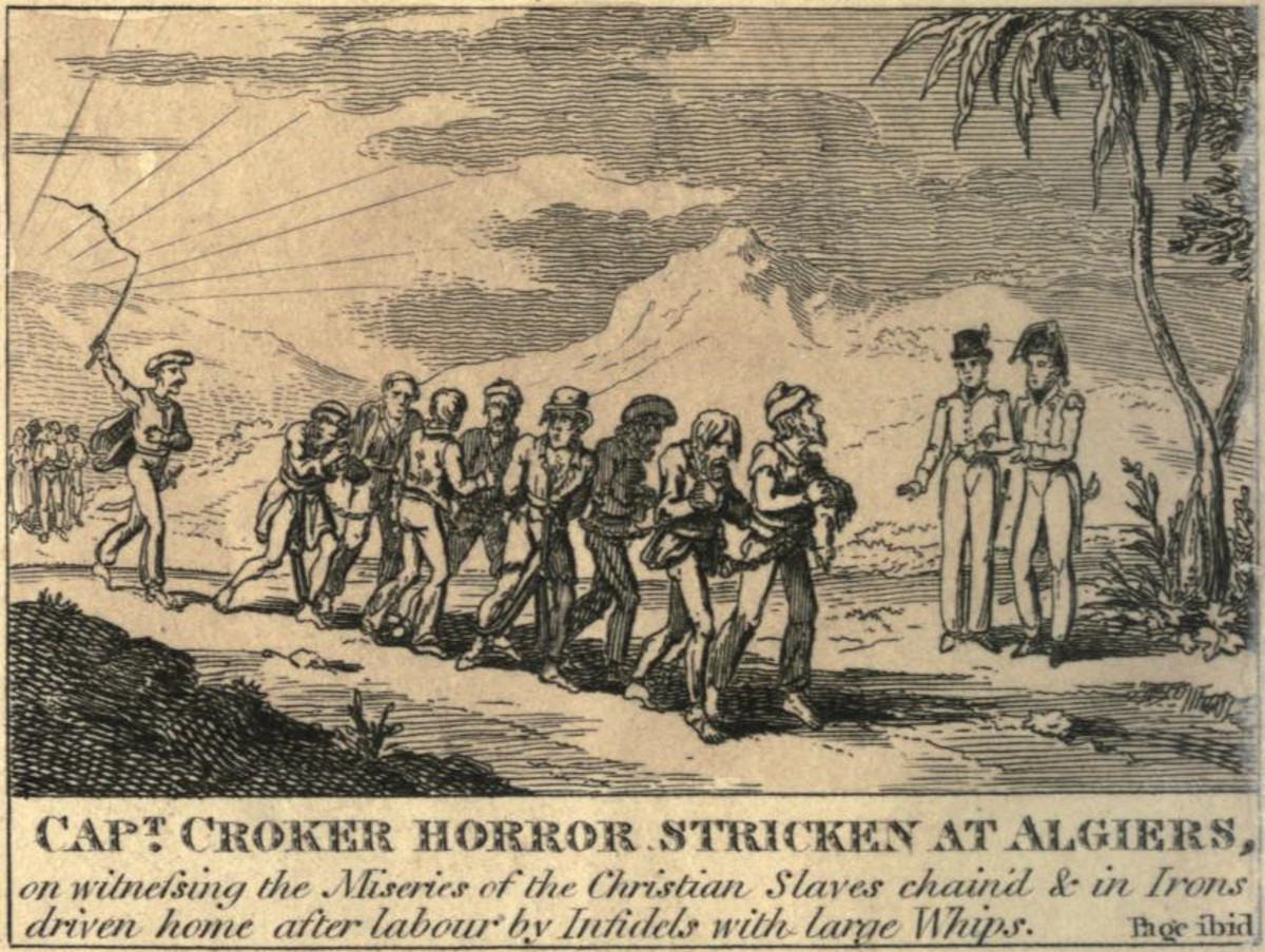 White slaves in the Barbary States