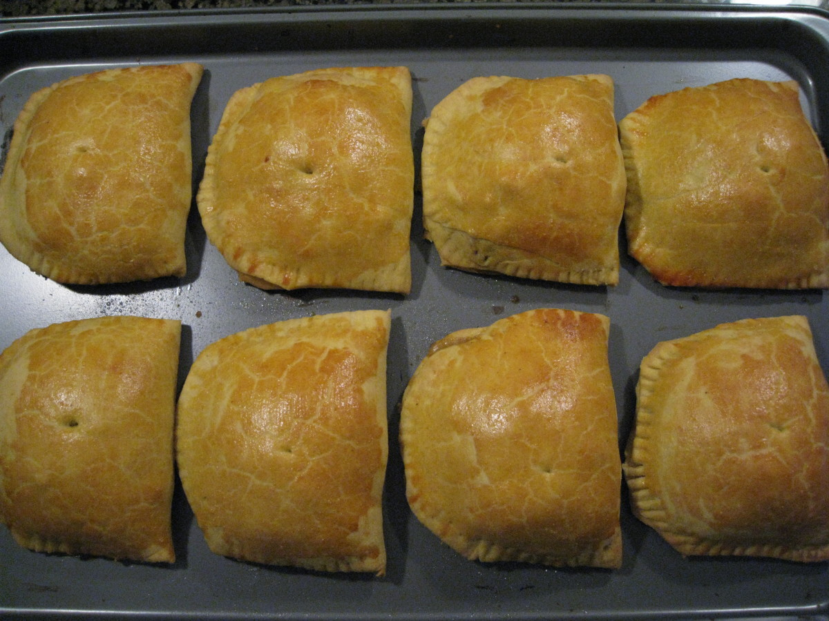 Jamaican Beef Patties - Herbs & Flour