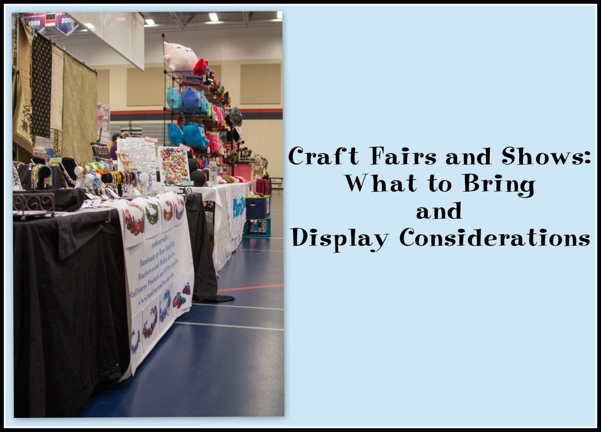 Craft Fairs and Shows: What to Bring and Display Considerations